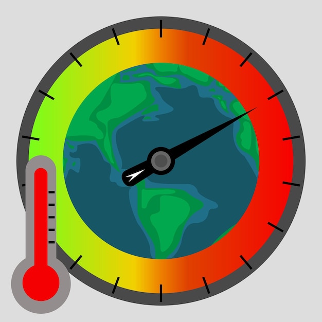 Vector advertencia mundial