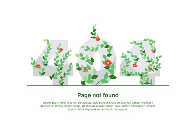 Advertencia de red de Internet 404 Página de error o archivo no encontrado para la página web