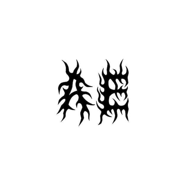AE monograma logotipo diseño carta texto nombre símbolo monocromo logotipo alfabeto carácter simple logotipo