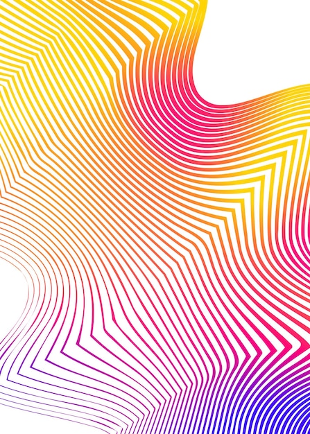 Afiche de flujo colorido moderno Forma de líquido de onda en el color del arco iris refleja el fondo de la llamarada Diseño de arte para su proyecto de diseño Ilustración vectorial EPS10 o diseño de folleto boletín de folleto de bienestar