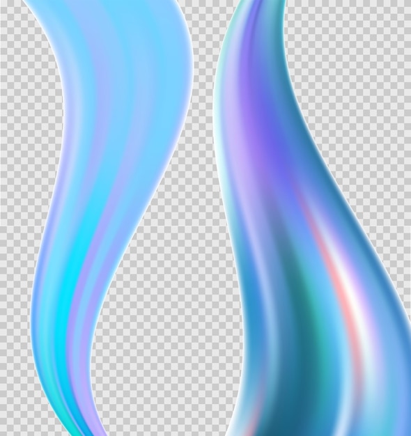 Afiche de flujo moderno y colorido La forma de Wave Liquid en color arco iris refleja el diseño de arte de fondo de bengala para su proyecto de diseño