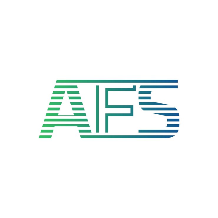 Vector afs moderno diseño de logotipo carta afs minimalista profesional y versátil icono de marca para la identidad de negocio