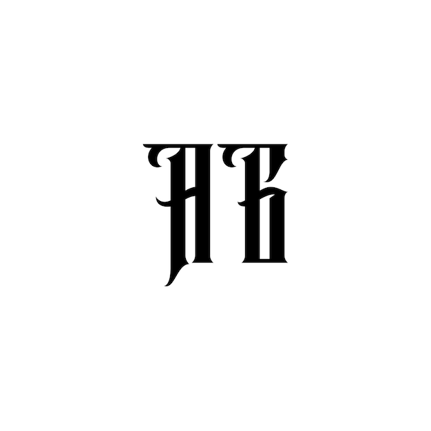 AG Monogram Logo Design letra texto nombre símbolo monocromo logotipo alfabeto carácter simple logo