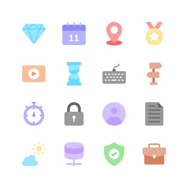 Agarre este increíble conjunto de iconos de interfaz de usuario en estilo moderno
