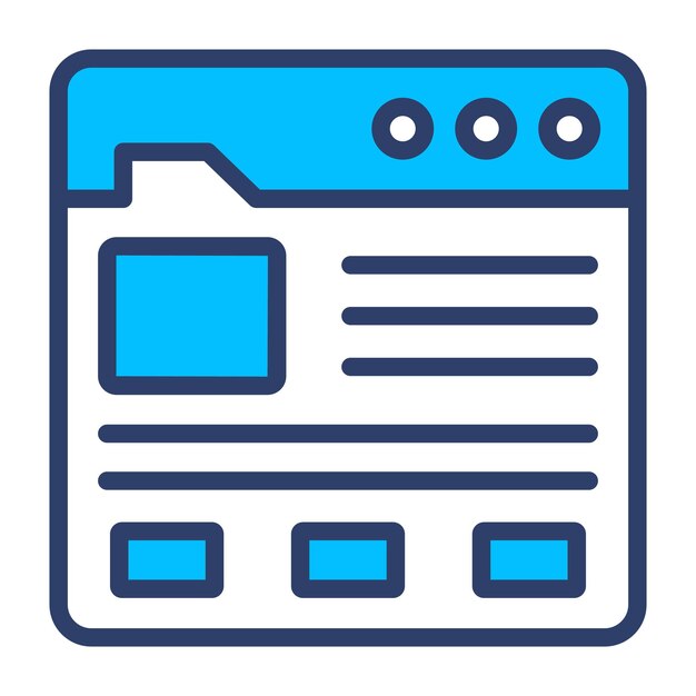 Agarre este increíble diseño vectorial de diseño web en estilo plano de moda