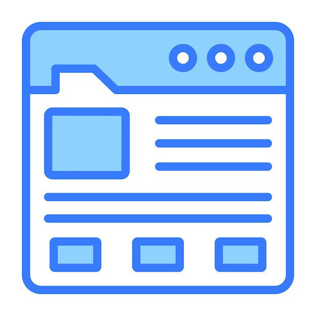 Agarre este increíble diseño vectorial de diseño web en estilo plano de moda