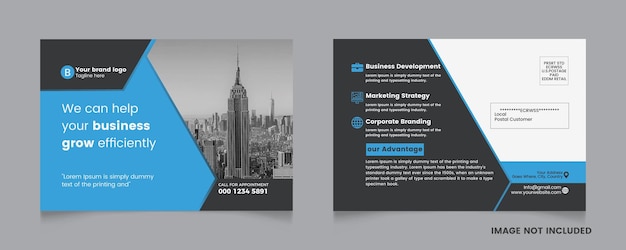 Agencia corporativa blue business postal