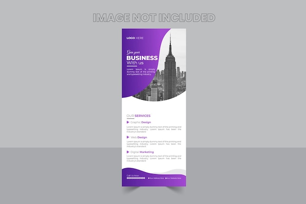 Agencia de negocios creativos desarrolla el diseño de banners o saca la plantilla de banners