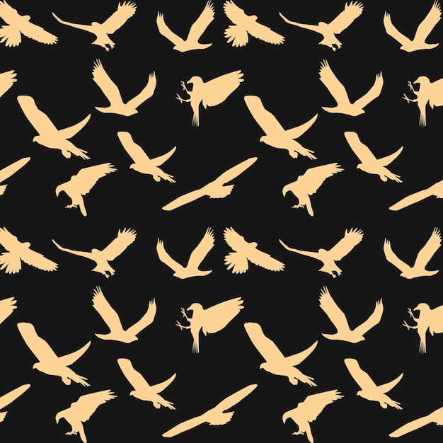 Águila de lujo de moda diseño útil magnífica ilustración vectorial abstracta obra de arte