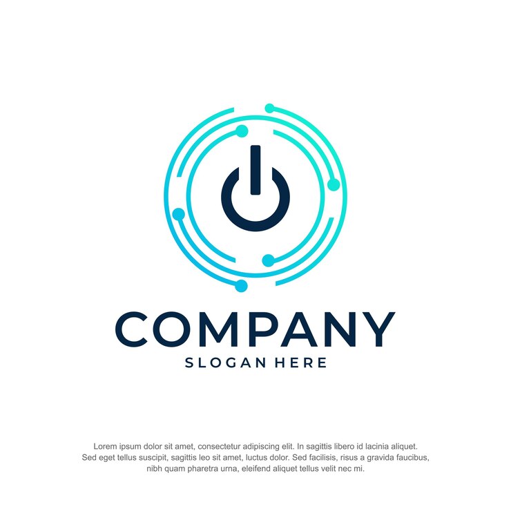 Vector ahorrar energía logo premium vector