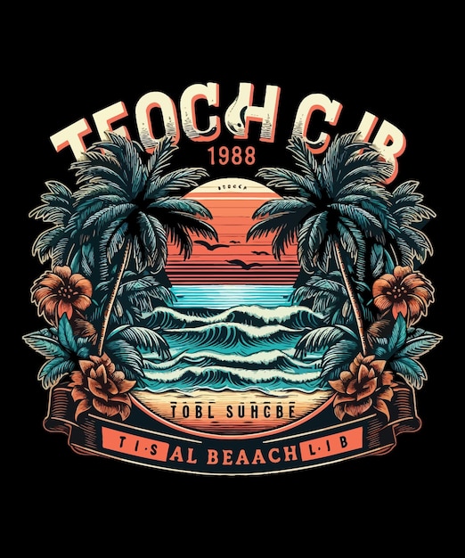 ai generado diseño de camiseta de ilustración vectorial gratis para usted
