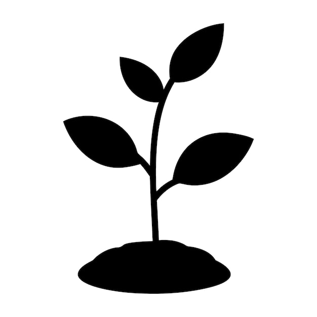 Se aíslan los vectores del proceso de crecimiento de las plantas dibujados a mano y los vectores únicos y simples de cultivo de las plantas