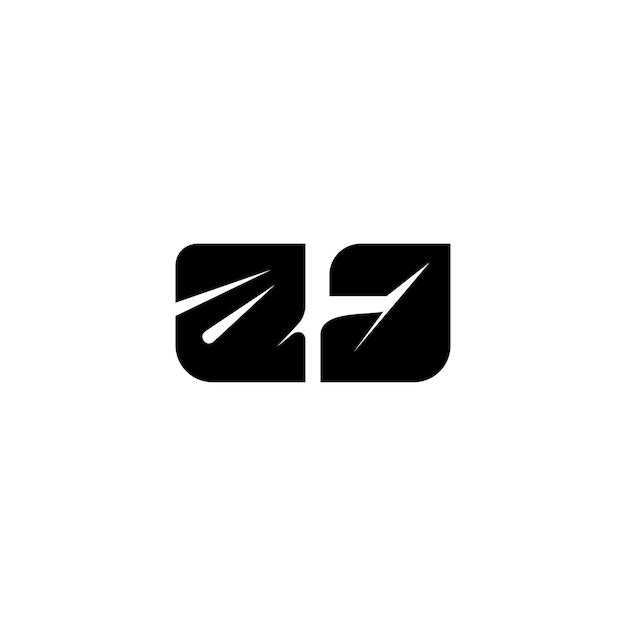 AJ monograma logotipo diseño carta texto nombre símbolo monocromo logotipo alfabeto carácter simple logotipo