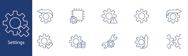 Ajuste de la configuración del engranaje herramienta de llave inglesa mantenimiento configuración de optimización del control del sistema configuración del sistema técnico concepto de configuración
