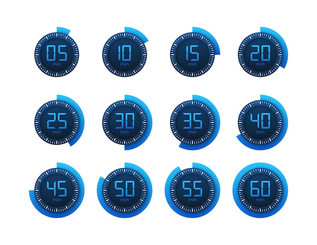 Ajuste el cronómetro del reloj del temporizador Tiempo de cocción 0 a 60 minutos