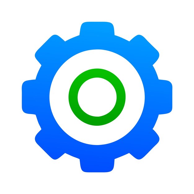 ajustes de engranajes configurar preferencias ajustes icono de engrenajes