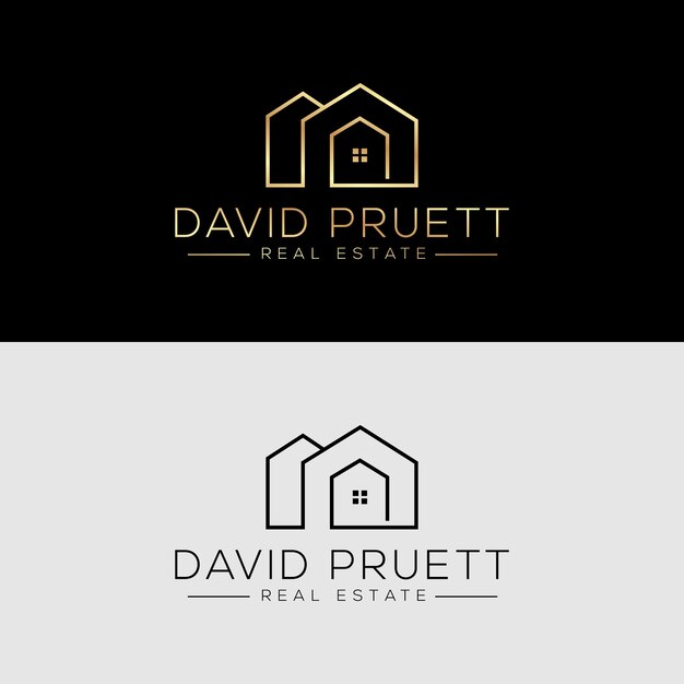 al estate logo logo de agente inmobiliario plantilla de vector de diseño de logotipo de propiedad