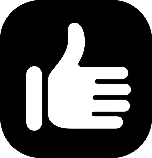 Al igual que el icono vector arte ilustración color negro 3