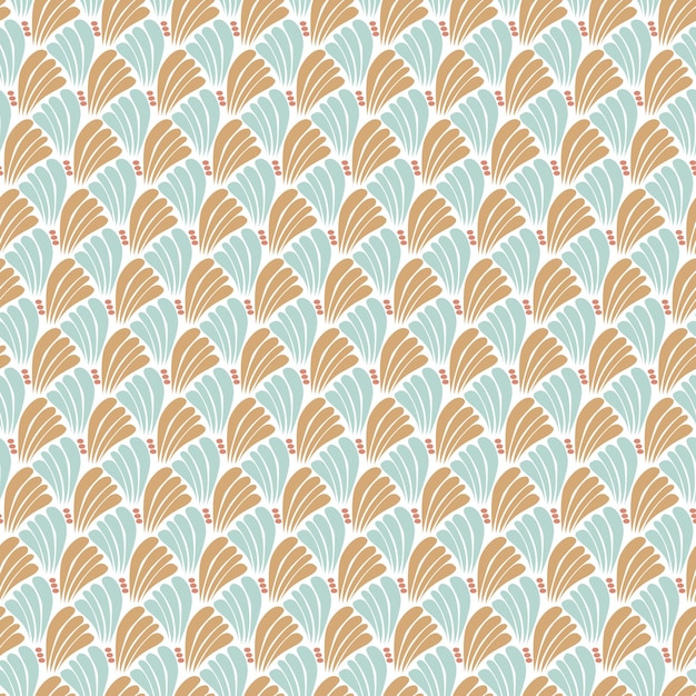 Alas de estilo Art Deco abstracto Líneas diagonales retro mínimas Patrón de vector transparente dibujado a mano Moda