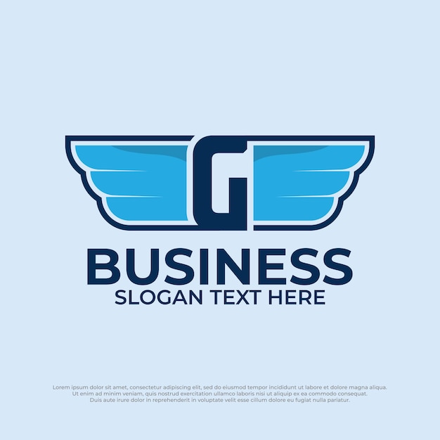 Alas logo ilustración icono ala volando águila ala marca y logotipo ala pájaro ilustración