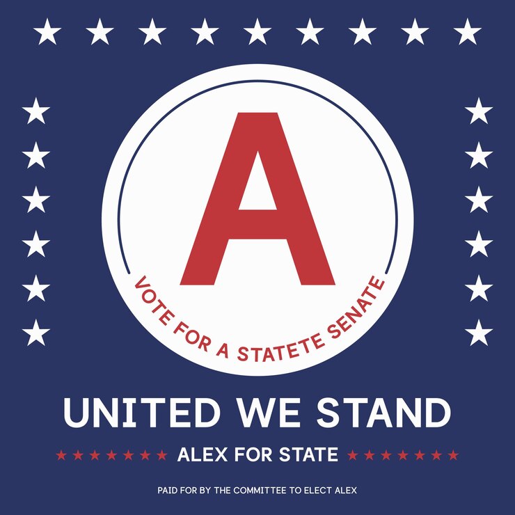Vector alex para el senado estatal