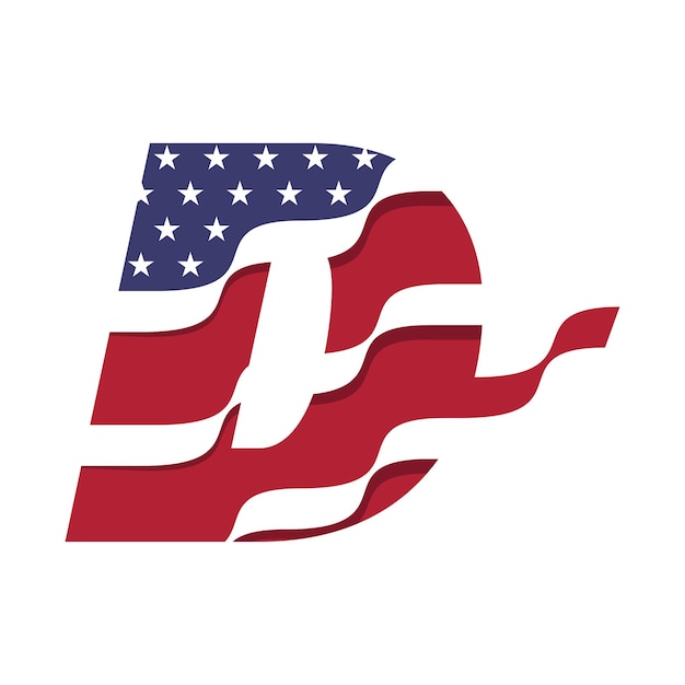 Alfabeto Americano Bandera D
