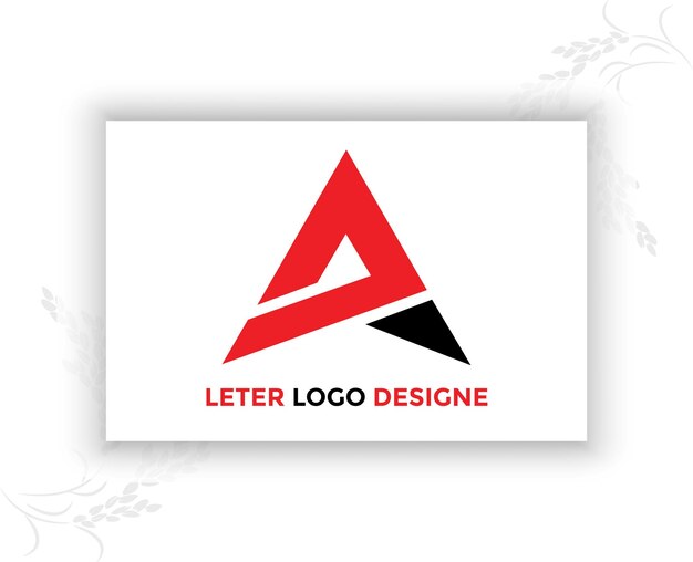 Alfabeto Un concepto de diseño de logotipo