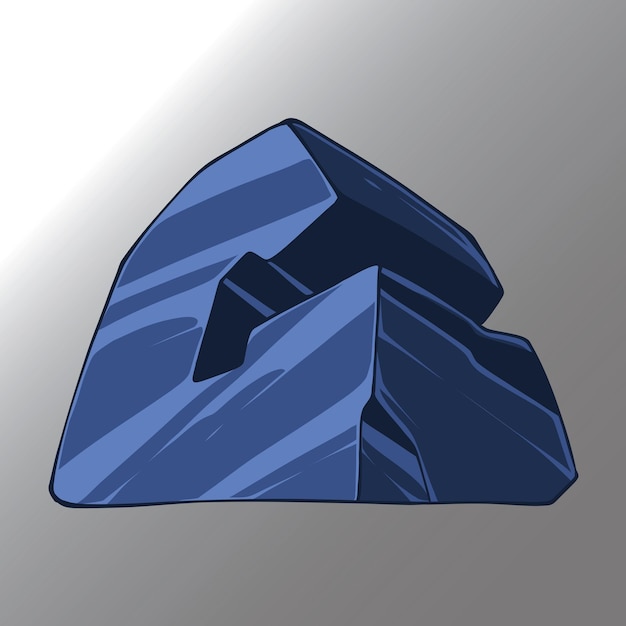 Alfabeto de dibujo a mano como una piedra
