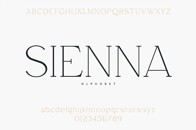 Alfabeto de fuente de moda abstracta. Fuentes urbanas modernas mínimas para logotipo, marca, etc. Tipografía tipográfica