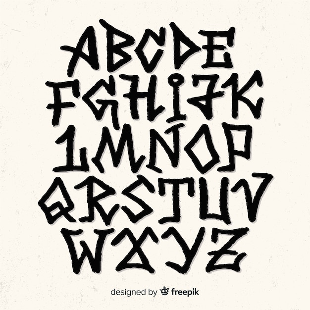 Alfabeto de graffiti