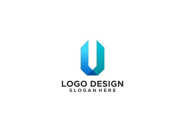 Alfabeto letra V logo icono diseño