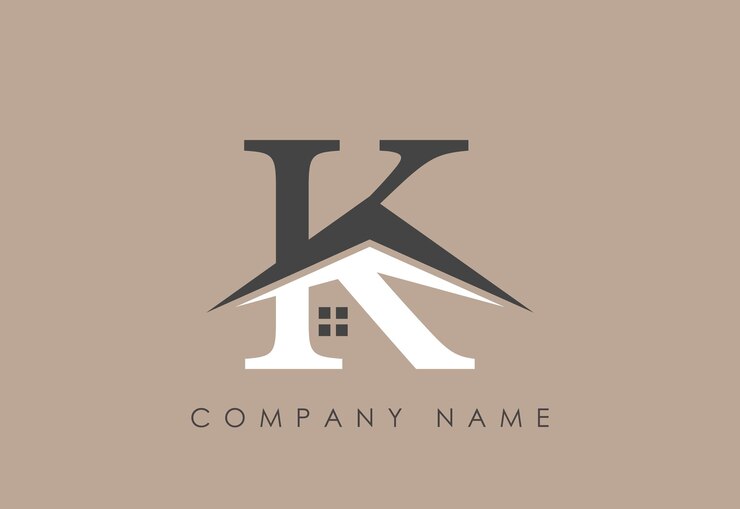 Alfabeto Un logotipo de casa Letras creativas monograma único vector de diseño de edificios inmobiliarios ttled1