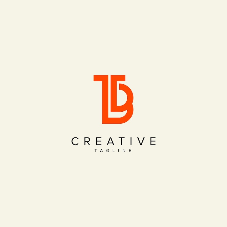 Vector alfabeto tb letra bt modelo vectorial de logotipo de estilo monograma moderno