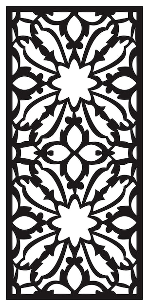 una alfombra negra y blanca con un diseño que dice el nombre del artista