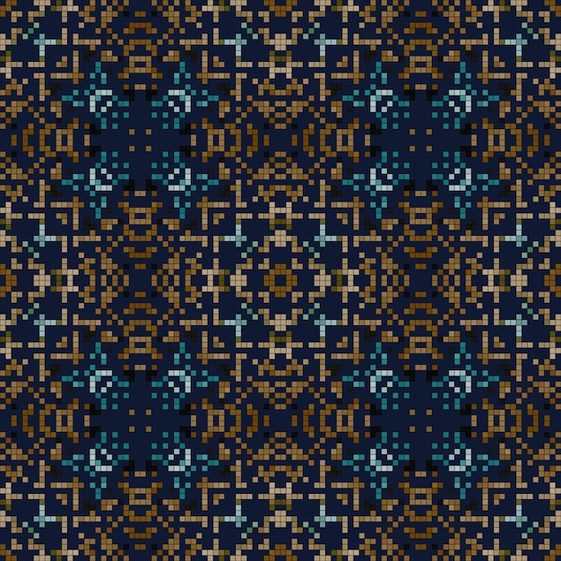 Alfombra palestina de colores rico adorno para el diseño de la tela