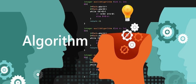 algoritmo informático proceso de resolución de problemas con código de lenguaje de programación