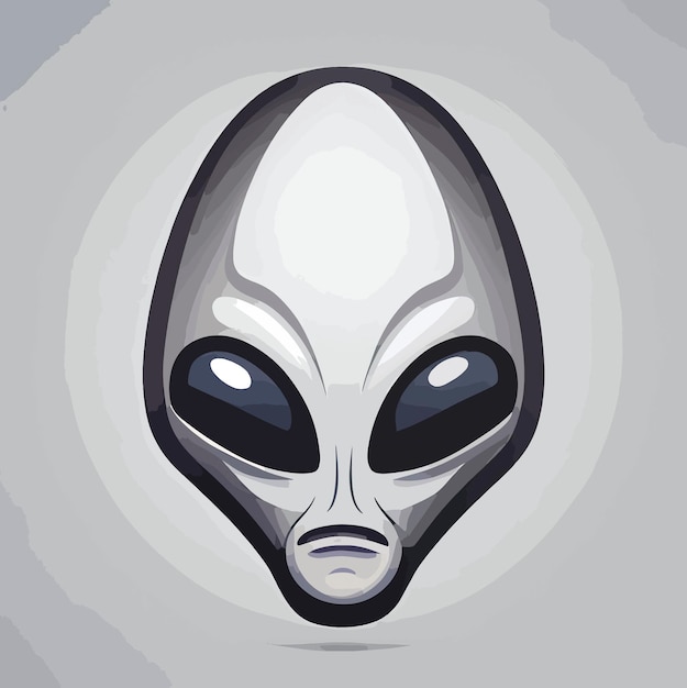 Alien diseño plano Alien vector art