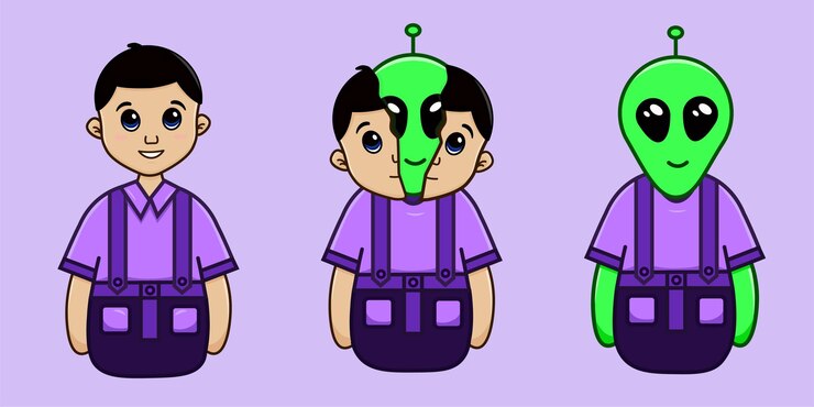 Vector alienígena humano