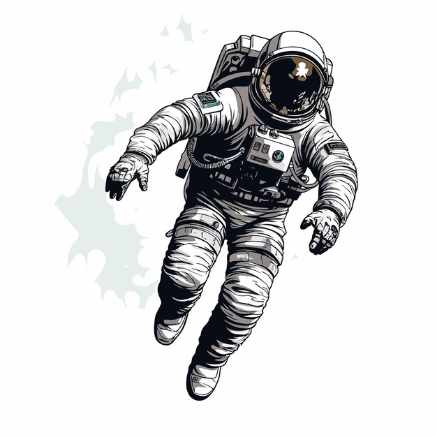 alienígena en la nave espacial