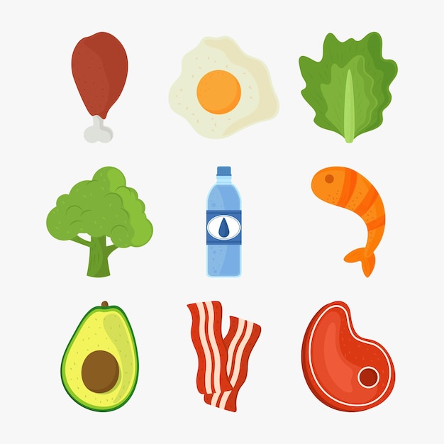 Alimentos vegetales y carnes