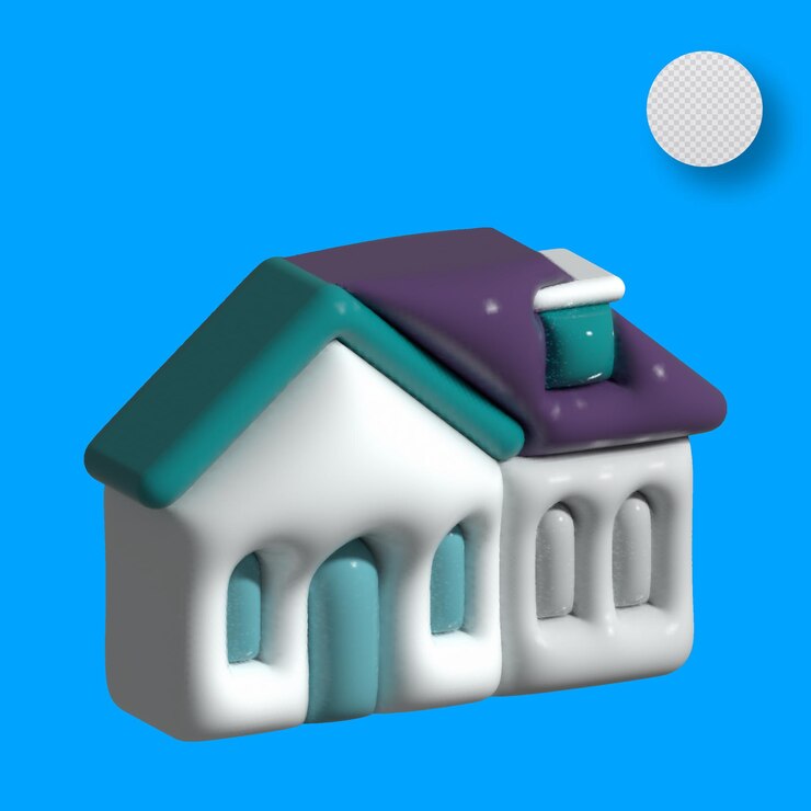 Vector almacén 3d