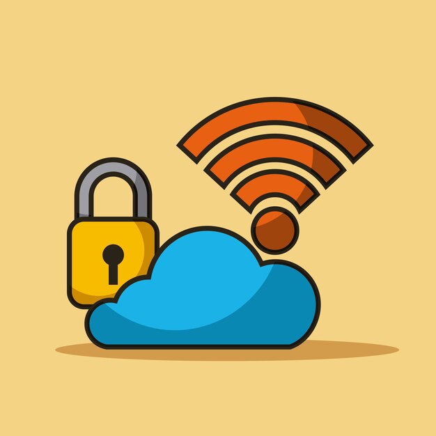 Almacenamiento de conexión de internet de datos de seguridad de la nube