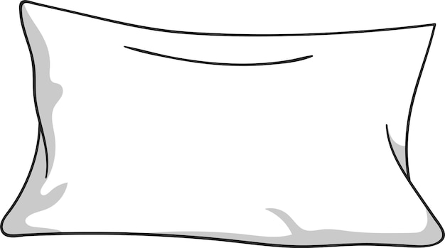 Almohada de dibujo de boceto