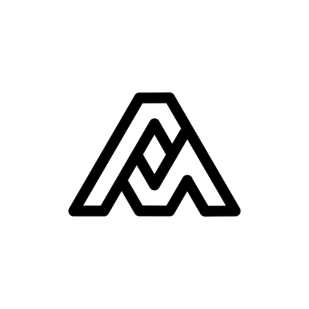 Am, a, m logo concepto