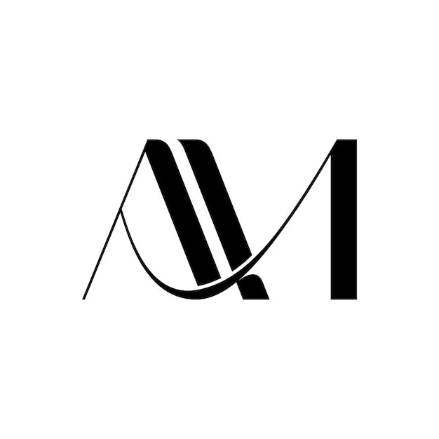 Am, a, m logo concepto