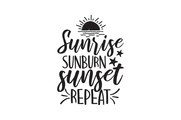 El amanecer, el atardecer, la puesta de sol, la repetición de las vibraciones del verano.