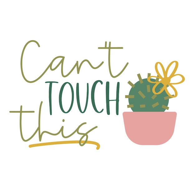 Amante de las plantas Vector inspirador Cartel de tipografía dibujada a mano Camiseta diseño caligráfico
