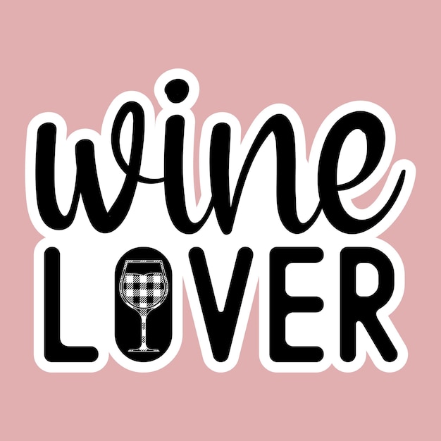 Amante del vino SVG