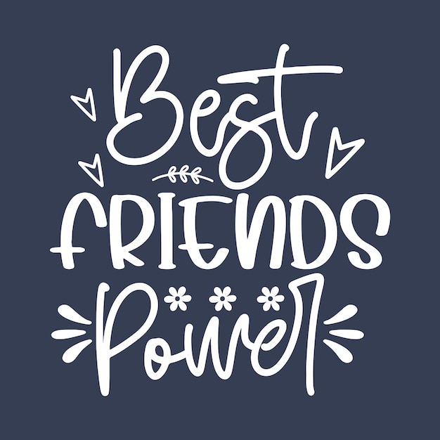 Amigos mejores EPS Bundle Amistad Bundle EPS Cortar archivos Clip Art Amigos mejores SVG