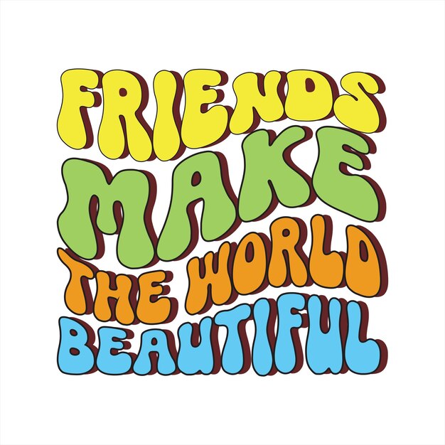 Amistad Retro Svg Png Bundle Amigos Groovy Amigos Mejores Amigos Amistad Amistad Amigos Divertidos